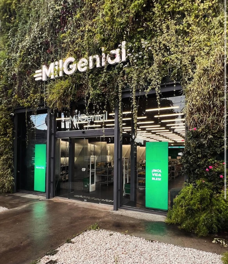 Comercios e interiores verdes